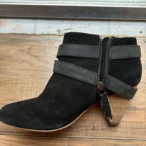 Black ankle boots
